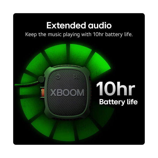 LG XBOOM Go XG2T Mono portable speaker Black 5 W LG XBOOM Go XG2T Mono portable speaker Black 5 W