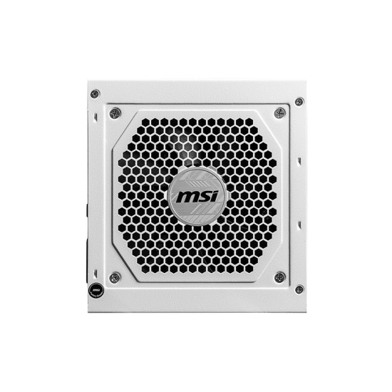 Power Supply|MSI|850 Watts|Efficiency 80 PLUS GOLD|PFC Active|MAGA850GLPCIE5WHITE
