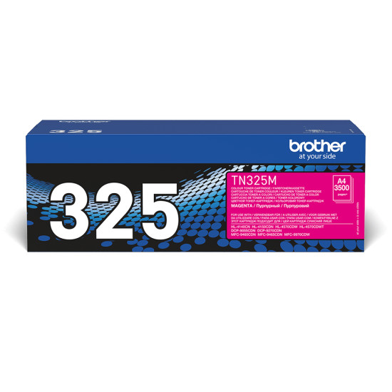 Brother TN-325M toner cartridge 1 pc(s) Original Magenta Brother TN-325M toner cartridge 1 pc(s) Original Magenta
