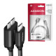 Axagon BUMM3-CM10AB USB cable USB 3.2 Gen 1 (3.1 Gen 1) 1 m Micro-USB B USB C Black Axagon BUMM3-CM10AB USB cable USB 3.2 Gen 1 (3.1 Gen 1) 1 m Micro-USB B USB C Black