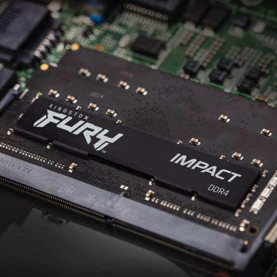 32GB 3200MT/s DDR4 CL20 SODIMM (Kit of 2) FURY Impact 32GB 3200MT/s DDR4 CL20 SODIMM (Kit of 2) FURY Impact