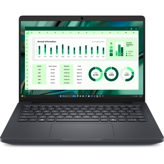 DELL Pro Max 14 MC14250 Intel Core Ultra 7 255H Mobile workstation 35.6 cm (14") Full HD+ 16 GB LPDDR5x-SDRAM 512 GB SSD Wi-Fi 7 (802.11be) Windows 11 Pro Black DELL Pro Max 14 MC14250 Intel Core Ultra 7 255H Mobile workstation 35.6 cm (14") Full HD+ 16 GB LPDDR5x-SDRAM 512 GB SSD Wi-Fi 7 (802.11be) Windows 11 Pro Black