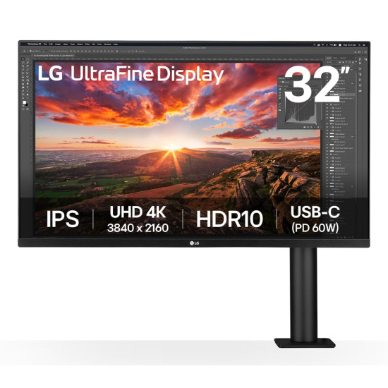 LG 32UN880K-B computer monitor 80 cm (31.5") 3840 x 2160 pixels 4K Ultra HD LCD Black LG 32UN880K-B computer monitor 80 cm (31.5") 3840 x 2160 pixels 4K Ultra HD LCD Black
