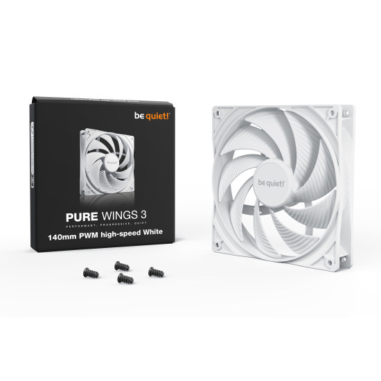 CASE FAN 140MM PURE WINGS 3/WH PWM HIGH-SP BL113 BE QUIET CASE FAN 140MM PURE WINGS 3/WH PWM HIGH-SP BL113 BE QUIET