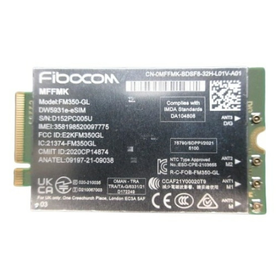 DELL 555-BJPM network card Internal WLAN 1250 Mbit/s DELL 555-BJPM network card Internal WLAN 1250 Mbit/s