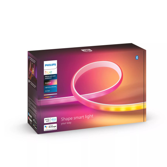 Philips Hue White and colour ambience Gradient lightstrip 2 metre Philips Hue White and colour ambience Gradient lightstrip 2 metre