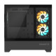 C201 PANORAMIC PC Case - Mid Tower, m-ATX, 360mm radiator support, 3 Pre-installed Fans, USB 3.0, Support RGB Fusion