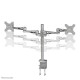 NEWSTAR FLAT SCREEN DESK MOUNT (CLAMP)  10-27" SILVER