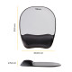Fellowes Mouse Mat Wrist Support - Memory Foam Mouse Pad with Soft Foam Pillow - Ergonomic Mouse Mat for Computer, Laptop, Home Office Use - Compatible with Laser and Optical Mice - Silver Fellowes Mouse Mat Wrist Support - Memory Foam Mouse Pad with Soft Foam Pillow - Ergonomic Mouse Mat for Computer, Laptop, Home Office Use - Compatible with Laser and Optical Mice - Silver