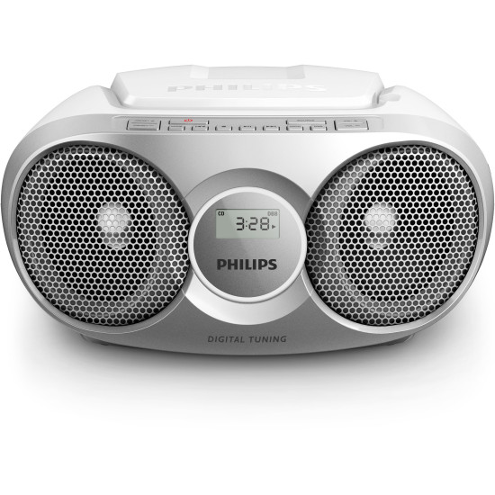 Philips AZ215S/12 portable stereo system 3 W FM Silver