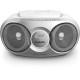 Philips AZ215S/12 portable stereo system 3 W FM Silver