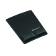 Fellowes Mouse Mat Wrist Support - Health-V Mouse Pad with Antibacterial Protection - Ergonomic Mouse Mat for Computer, Laptop, Home Office Use - Black Fellowes Mouse Mat Wrist Support - Health-V Mouse Pad with Antibacterial Protection - Ergonomic Mouse Mat for Computer, Laptop, Home Office Use - Black