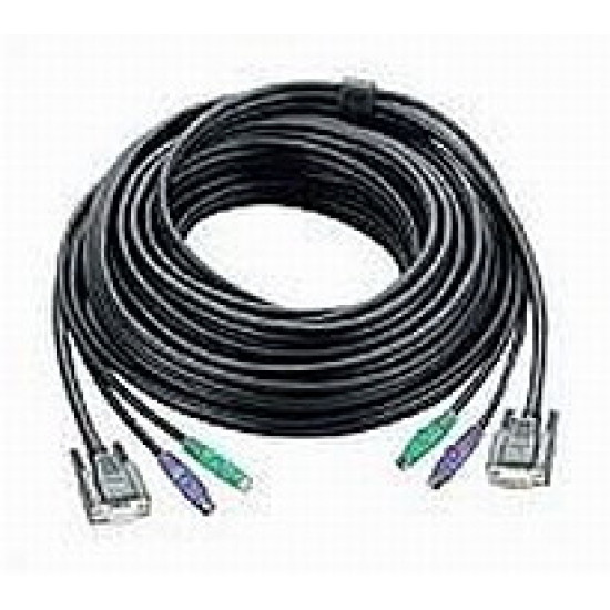 ATEN PS/2 , 10m KVM cable Black