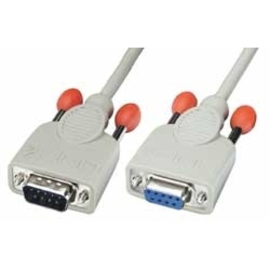 Lindy 0,5m RS232 Cable signal cable 0.5 m Grey