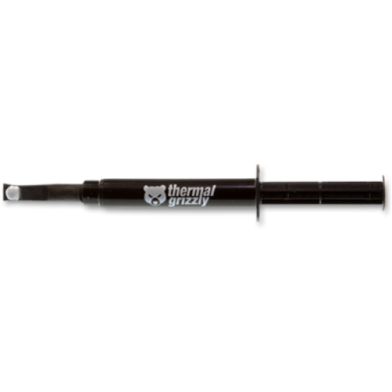 Thermal Grizzly Thermal grease  "Hydronaut" 3ml/7.8g Thermal Grizzly Thermal Grizzly Thermal grease "Hydronaut" 3ml/7.8g Thermal Conductivity: 11.8 W/mk; Thermal Resistance	 0,0076 K/W; Electrical Conductivity*: 0 pS/m; Viscosity: 140-