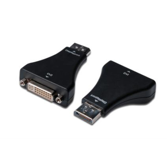 DisplayPort adapter. DP - DVI-I (24-5) M/F. w/inte